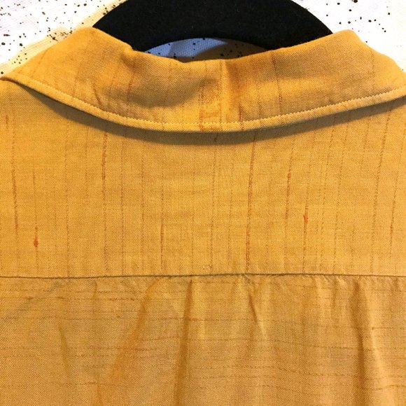 vtg appliqué stripe button down - Picture 15 of 16